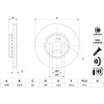 Bremsscheibe 0 986 479 H48 Bremsscheibe 0 986 479 H48