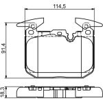 0 986 494 674 Bosch Bremsbelagsatz 0 986 494 674 0 986 494 674 Bosch Bremsbelagsatz 0 986 494 674