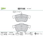 Valeo Bremsbelagsatz 601144 Valeo Bremsbelagsatz 601144