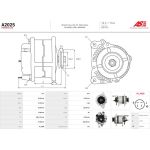 A2025 AS-PL Lichtmaschine (Generator) A2025