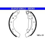 ATE Bremsbackensatz 03.0137-0363.2