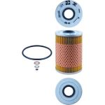OX 41D MAHLE Ölfilter OX 41D, Filtereinsatz, Höhe 127 mm – u. a. für BMW 6er (E24), 7er (E23), 5er (E28) – OE Nummer 11421267268 - l