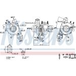 NISSENS Turbolader 93476 NISSENS Turbolader 93476