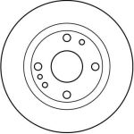 TRW Bremsscheibe DF3088 TRW Bremsscheibe DF3088