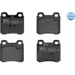 MEYLE Bremsbelagsatz Opel Astra F Ko 252114015 MEYLE Bremsbelagsatz Opel Astra F Ko 252114015