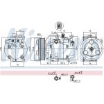Nissens Klimakompressor PKW 89311 Nissens Klimakompressor PKW 89311