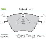 Valeo Bremsbelagsatz 598409 Valeo Bremsbelagsatz 598409