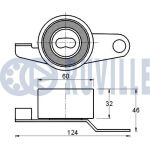 Spannrolle, Zahnriemen 56111 Spannrolle, Zahnriemen 56111