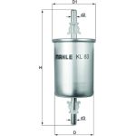 MAHLE Kraftstofffilter KL 83 MAHLE Kraftstofffilter KL 83