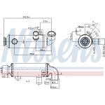 Nissens AGR-Kühler 989276 Nissens AGR-Kühler 989276