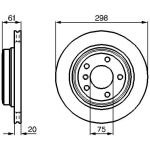 Bremsscheibe HA 0 986 478 426 Bremsscheibe HA 0 986 478 426