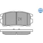 MEYLE Bremsbelagsatz Opel Antara 06- Mit Sensor 025 244 9815/W MEYLE Bremsbelagsatz Opel Antara 06- Mit Sensor 025 244 9815/W