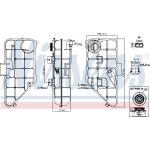 Nissens Kühlmittel-Ausgleichsbehälter 996182 Nissens Kühlmittel-Ausgleichsbehälter 996182