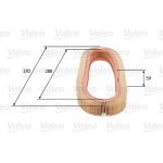 Valeo Luftfilter 585693 Valeo Luftfilter 585693