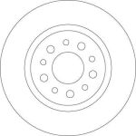 41 482 012 Bremsscheibe HA DF4440 41 482 012 Bremsscheibe HA DF4440