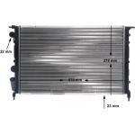 MAHLE Kühler, Motorkühlung CR 638 000S MAHLE Kühler, Motorkühlung CR 638 000S