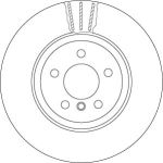 Bremsscheibe Bmw T. F10/F11/F12/F13/F01/F02/F06/F07 DF6610S Bremsscheibe Bmw T. F10/F11/F12/F13/F01/F02/F06/F07 DF6610S