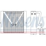 Nissens Klimaverdampfer PKW 92234 Nissens Klimaverdampfer PKW 92234
