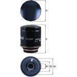 MAHLE Ölfilter OC 593/3 MAHLE Ölfilter OC 593/3