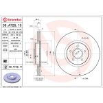 76 481 026 Bremsscheibe VA 09.A728.11 76 481 026 Bremsscheibe VA 09.A728.11