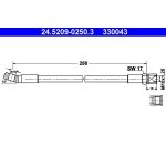 ATE Bremsschlauch 24.5209-0250.3