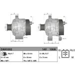 DENSO Generator DAN1052 DENSO Generator DAN1052