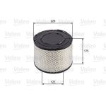 Valeo Luftfilter 585744 Valeo Luftfilter 585744