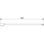 Bosch Bremsbelagverschleißsensor 1987474565 Bosch Bremsbelagverschleißsensor 1987474565