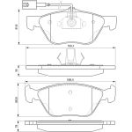 Bosch Bremsbelagsatz 0 986 424 576 Bosch Bremsbelagsatz 0 986 424 576
