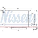 Kondensator PKW 94910 Kondensator PKW 94910