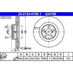 Bremsscheibe Subaru P. Outback/Impreza/Forester 03-/08- 294Mm 24.0124-0196.1 Bremsscheibe Subaru P. Outback/Impreza/Forester 03-/08- 294Mm 24.0124-0196.1