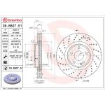 15 481 106 Bremsscheibe VA 09.B807.51 15 481 106 Bremsscheibe VA 09.B807.51