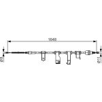 Handbremsseil re 1987482350 Handbremsseil re 1987482350
