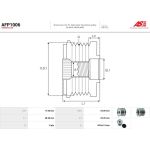 AFP1006 AS-PL Lichtmaschinenfreilauf AFP1006 AFP1006 AS-PL Lichtmaschinenfreilauf AFP1006