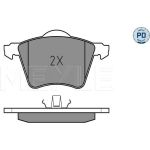 Bremsbelagsatz Vw P. Sharan 95- Alhambra 96- Galaxy 025 234 1819/PD Bremsbelagsatz Vw P. Sharan 95- Alhambra 96- Galaxy 025 234 1819/PD
