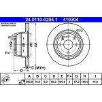 Bremsscheibe 24.0110-0204.1