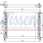 Nissens Wasserkühler PKW 617848 Nissens Wasserkühler PKW 617848