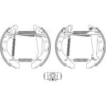 SATZ BREMSBACKEN VW PASSAT/GOLF/VENTO 93 84018301 SATZ BREMSBACKEN VW PASSAT/GOLF/VENTO 93 84018301