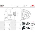 A3349S AS-PL Lichtmaschine (Generator) A3349S