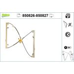 VALEO 850827 Fensterheber VALEO 850827 Fensterheber