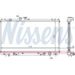 Nissens Wasserkühler PKW 64653A Nissens Wasserkühler PKW 64653A