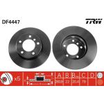 TRW Bremsscheibe BMW 1 1.6-2.0 03-12 DF4447 TRW Bremsscheibe BMW 1 1.6-2.0 03-12 DF4447