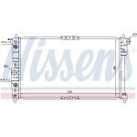 Nissens Wasserkühler PKW 616671 Nissens Wasserkühler PKW 616671
