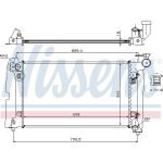 Nissens Wasserkühler PKW 64648A Nissens Wasserkühler PKW 64648A