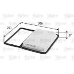 Valeo Luftfilter 585386 Valeo Luftfilter 585386