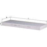 MAHLE Filter, Innenraumluft LAK 167 MAHLE Filter, Innenraumluft LAK 167