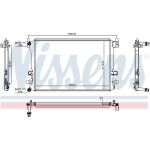 Wasserkühler PKW 606910 Wasserkühler PKW 606910