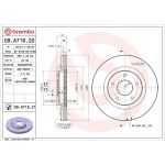 85 481 064 Bremsscheibe VA 09.A716.21 85 481 064 Bremsscheibe VA 09.A716.21