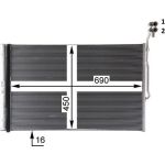 Kondensator, Klimaanlage AC 777 000P Kondensator, Klimaanlage AC 777 000P