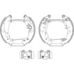 Satz Bremsbacken Citroen Ax 84038002 Satz Bremsbacken Citroen Ax 84038002